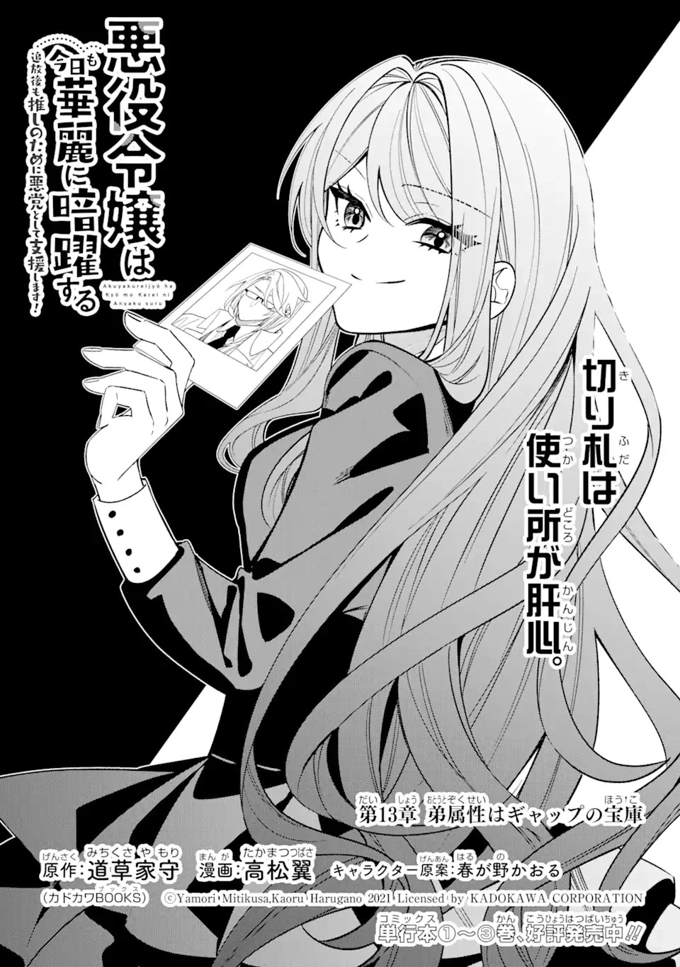 悪役令嬢は今日も華麗に暗躍する 追放後も推しのために悪党として支援します！ 第13.1話 - 1