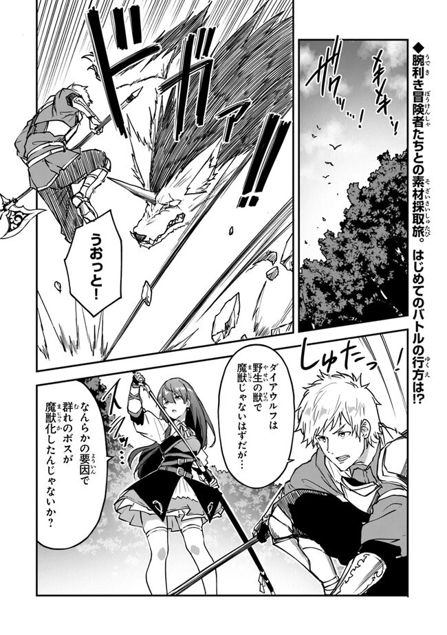 王都の外れの錬金術師 ～ハズレ職業だったので、のんびりお店経営します～ 第32話 - 2