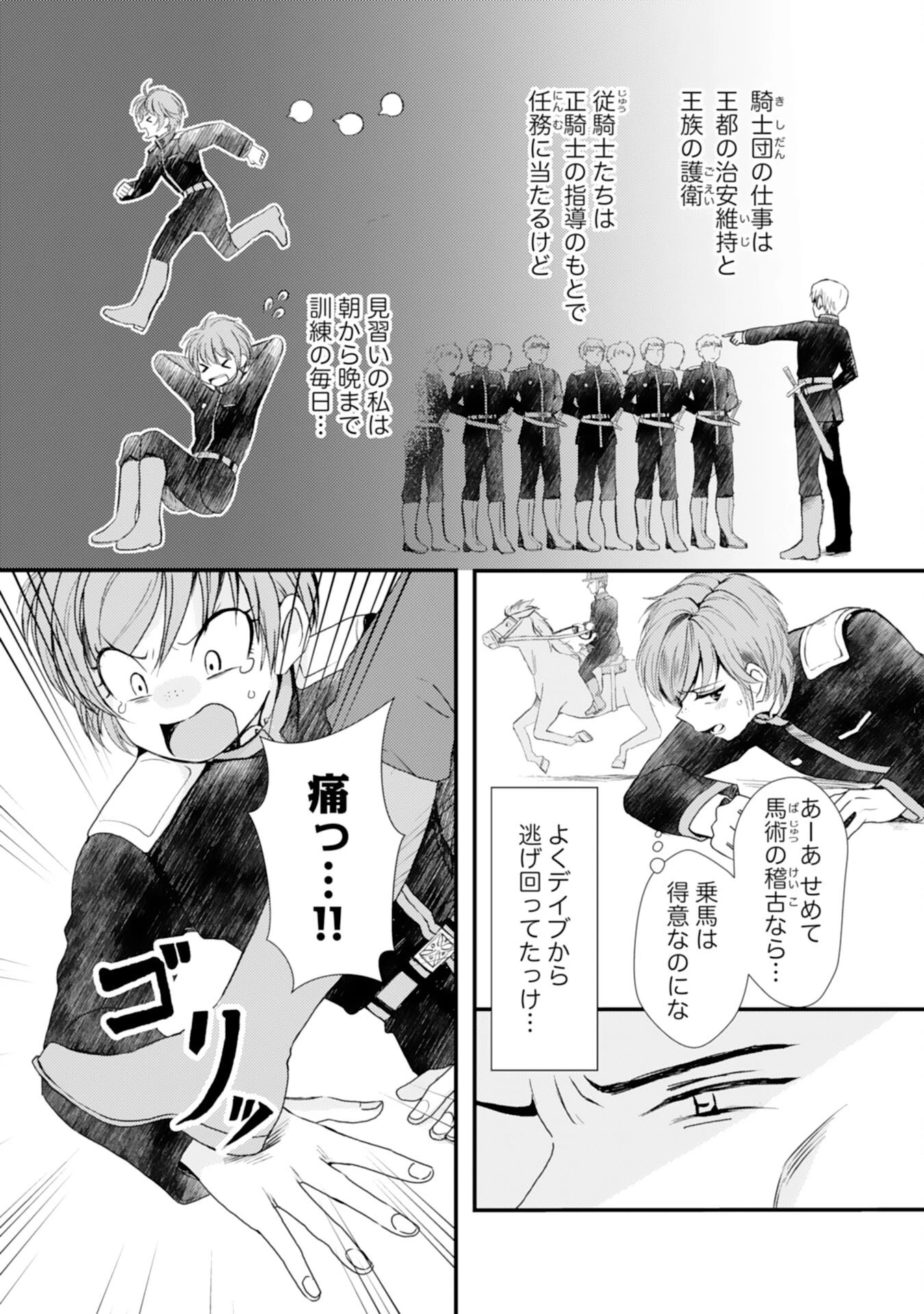 騎士団長は男装女子が欲しくてたまらない〜この溺愛おかしくないですか？～ 第2話 - 3