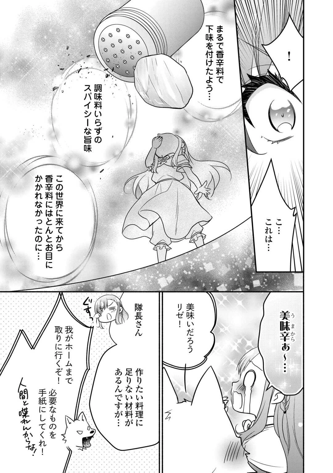 転生幼女。神獣と王子と、最強のおじさん傭兵団の中で生きる。 第20話 - 17