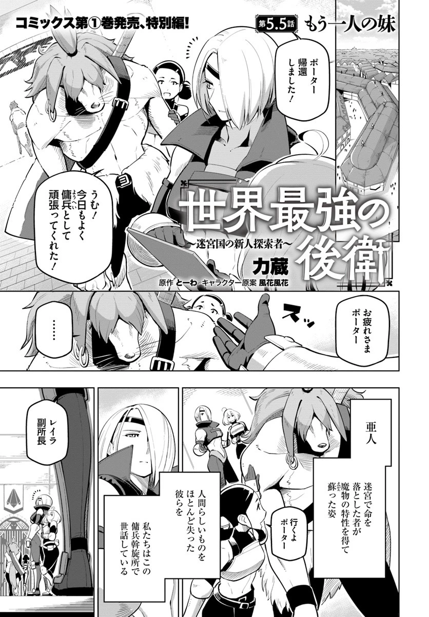 世界最強の後衛 ～迷宮国の新人探索者～ 第5話 - 1