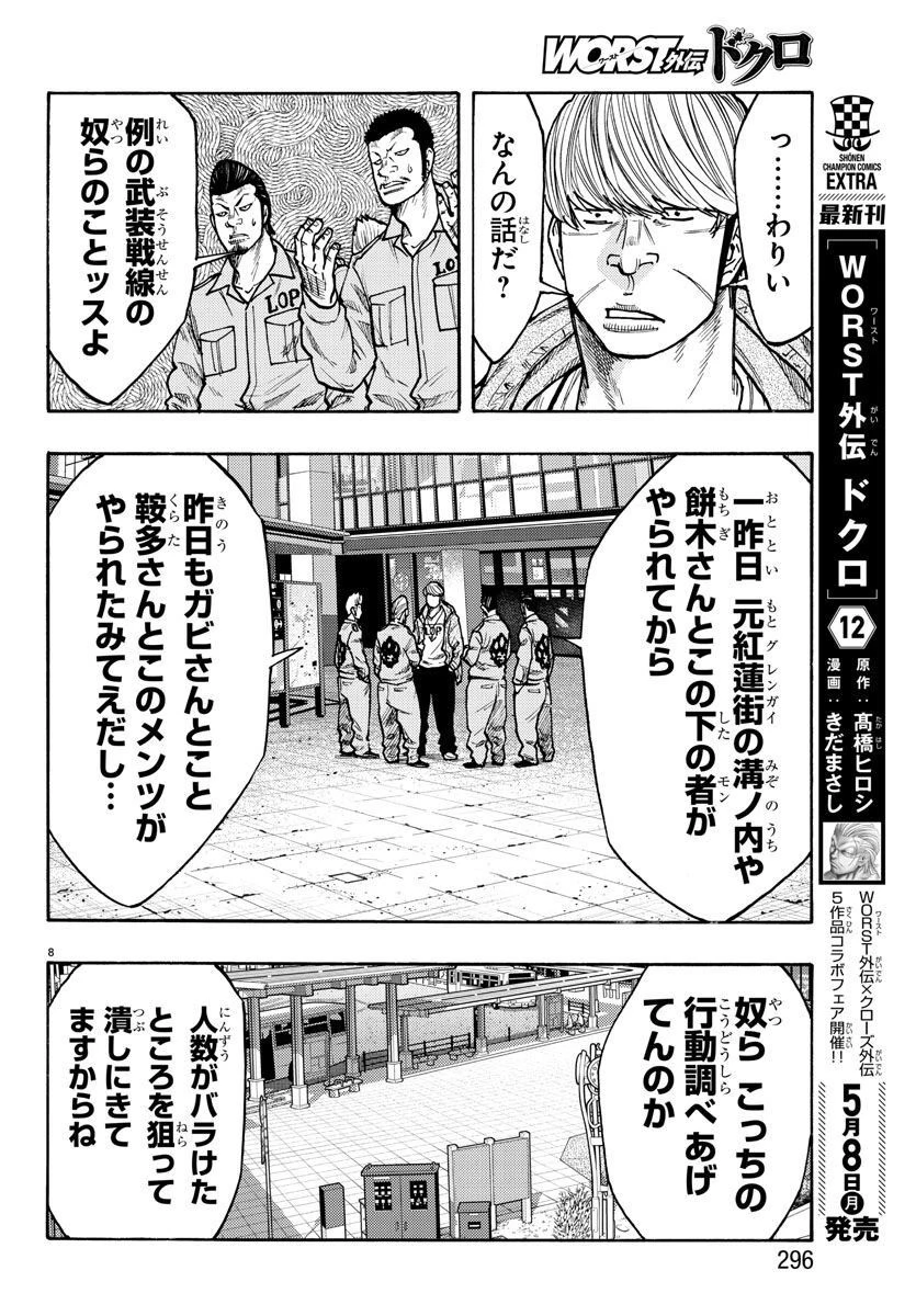 WORST外伝 ドクロ 第51話 - 8
