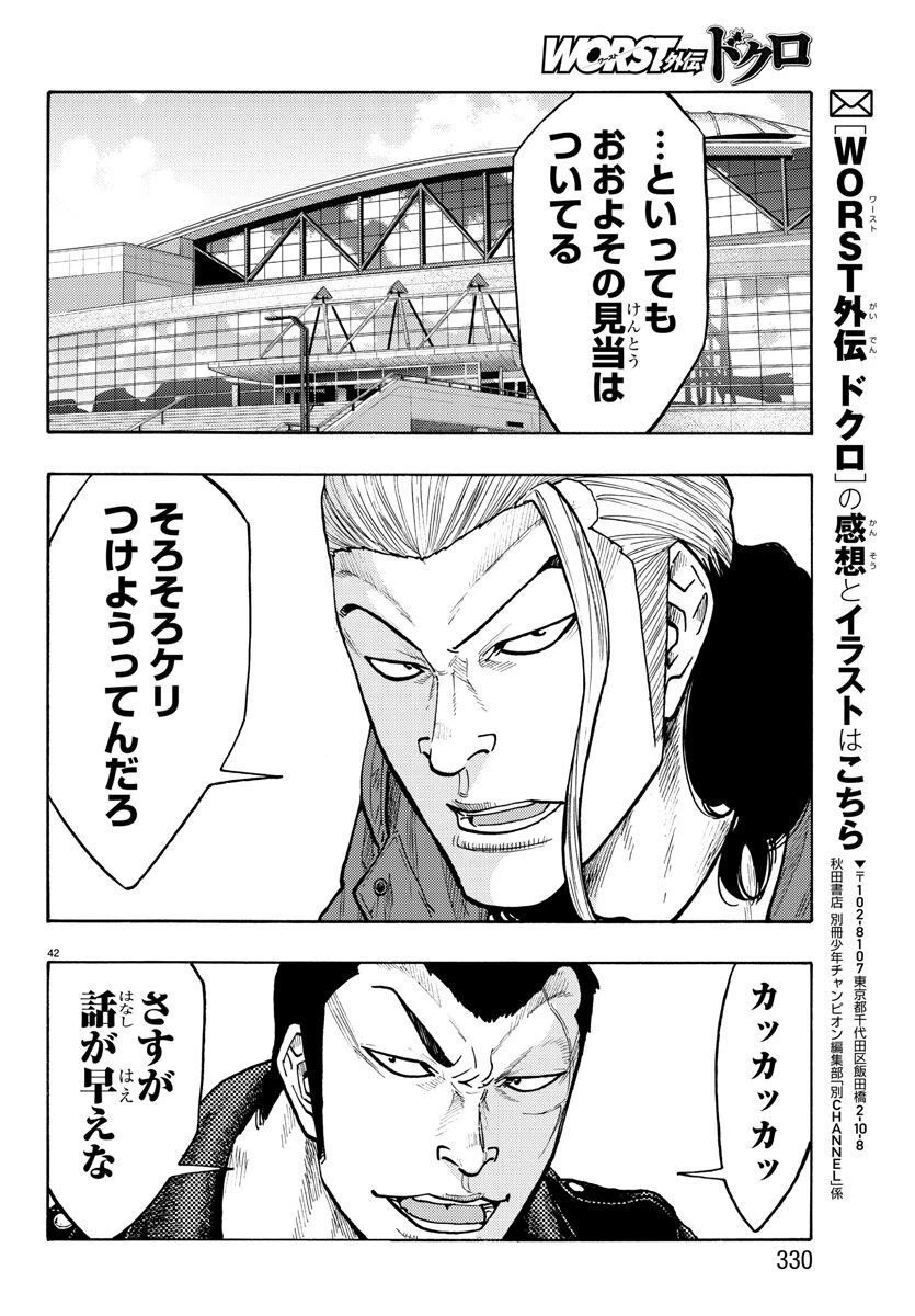 WORST外伝 ドクロ 第51話 - 42