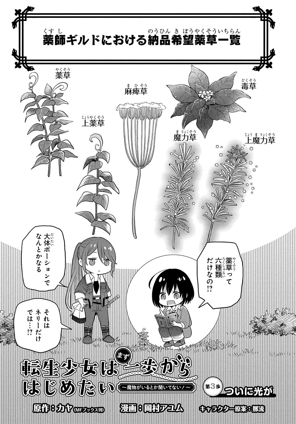 転生少女はまず一歩からはじめたい～魔物がいるとか聞いてない！～ 第3話 - 6