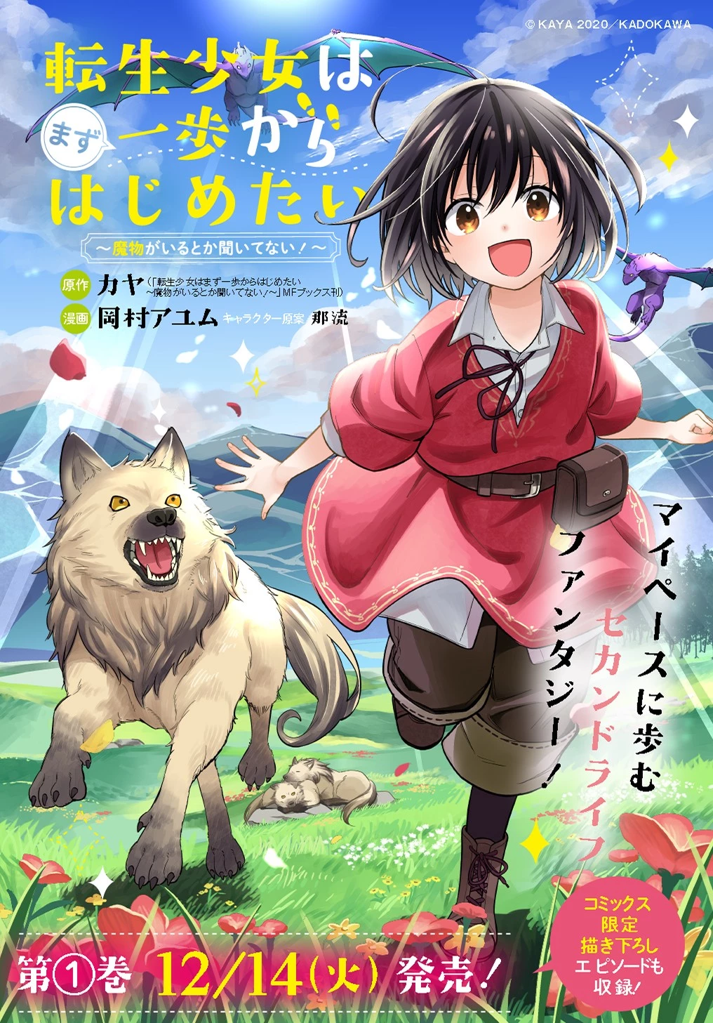 転生少女はまず一歩からはじめたい～魔物がいるとか聞いてない！～ 第7.2話 - 1