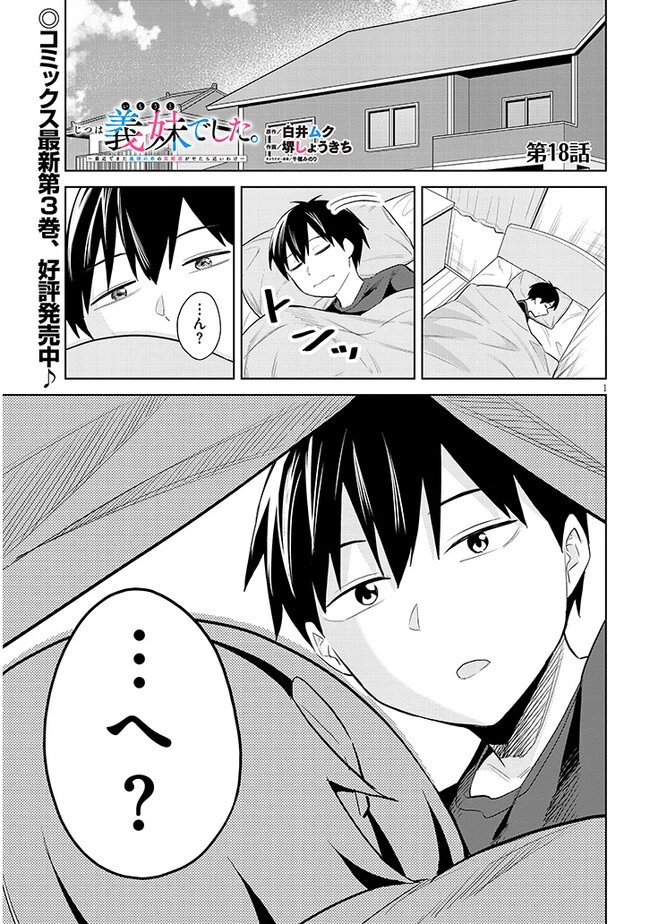 じつは義妹でした。～最近できた義理の弟の距離感がやたら近いわけ～ 第18話 - 1