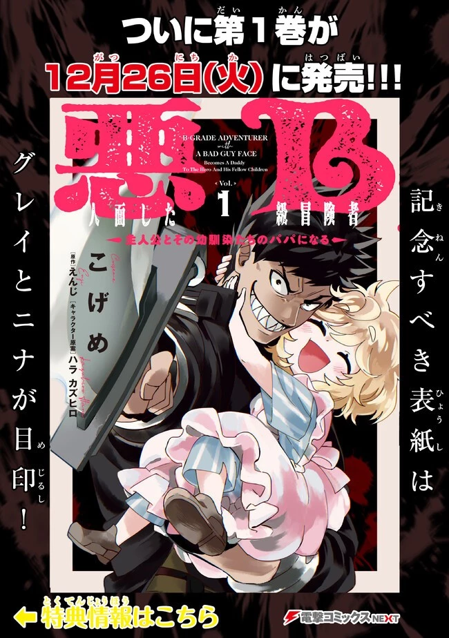 悪人面したＢ級冒険者 主人公とその幼馴染たちのパパになる 第6.2話 - 14