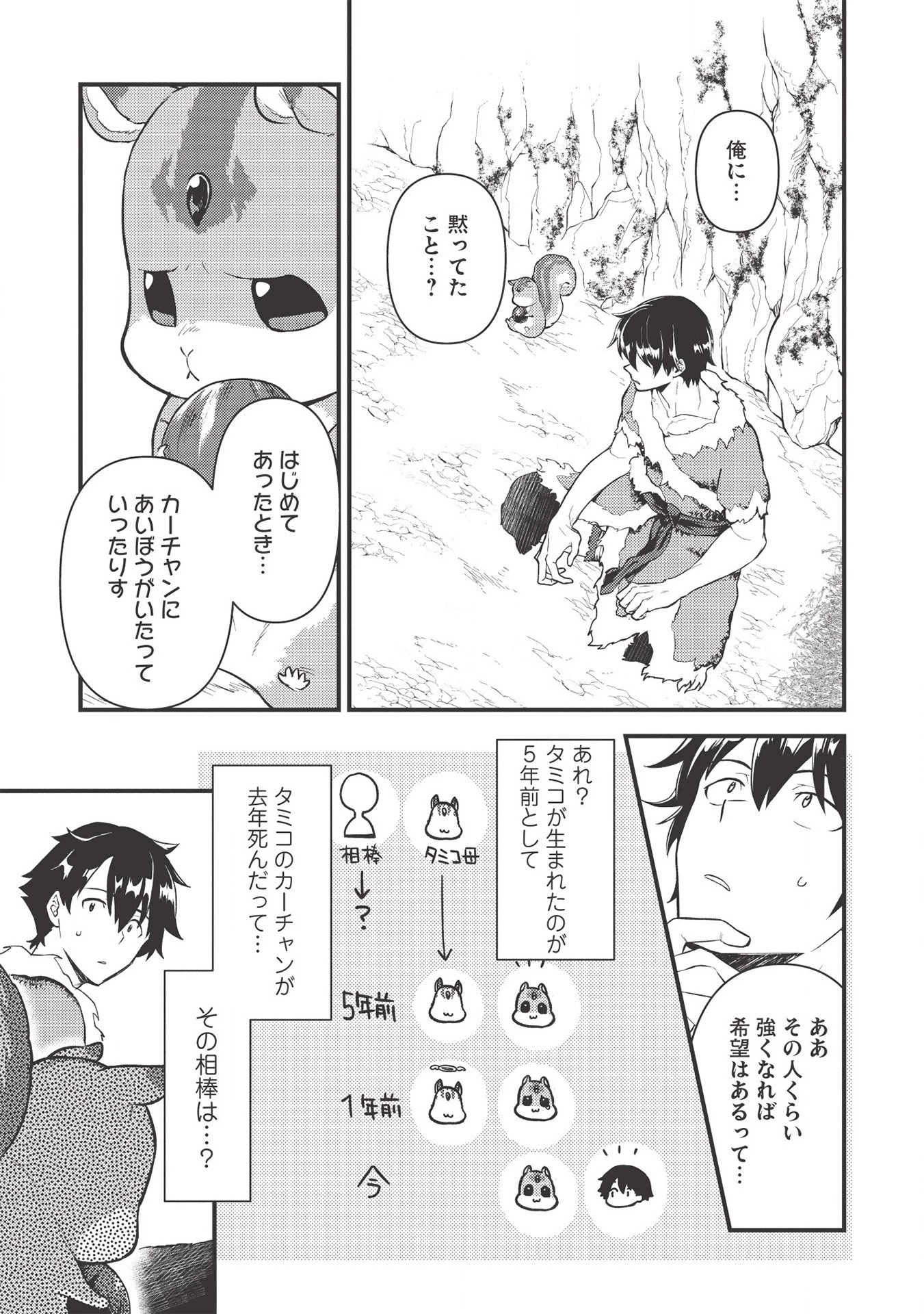 迷宮メトロ ～目覚めたら最強職だったのでシマリスを連れて新世界を歩く～ 第6話 - 1