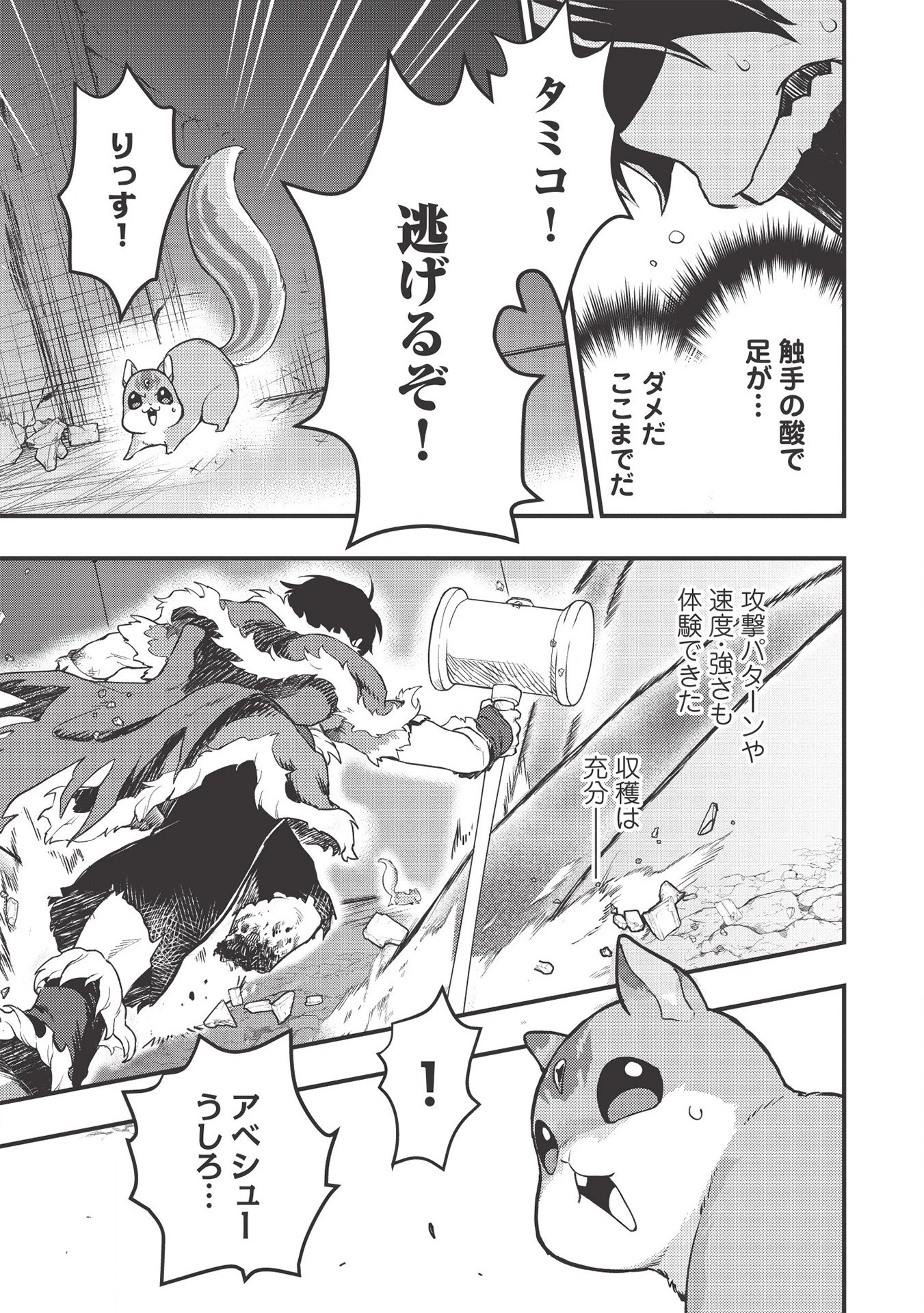 迷宮メトロ ～目覚めたら最強職だったのでシマリスを連れて新世界を歩く～ 第9話 - 17