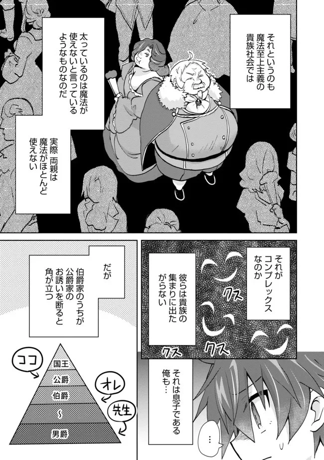 悪徳領主の息子に転生！？～楽しく魔法を学んでいたら、汚名を返上してました～ 第3話 - 5