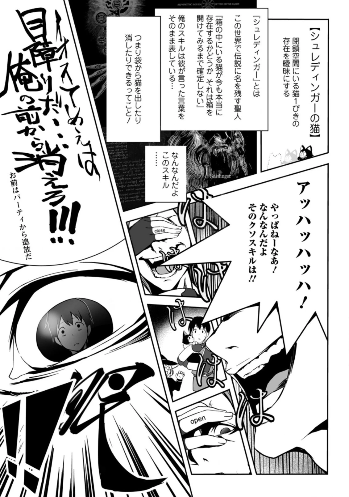 俺だけ選び放題、Ｓ級レアアイテムも壊れスキルも覚醒した【シュレディンガーの猫】で思うがまま！ ～冒険者の俺はレベルも金も稼いで幸せなので、追放してきた連中も自力で頑張ってくれ～ 第1.1話 - 12
