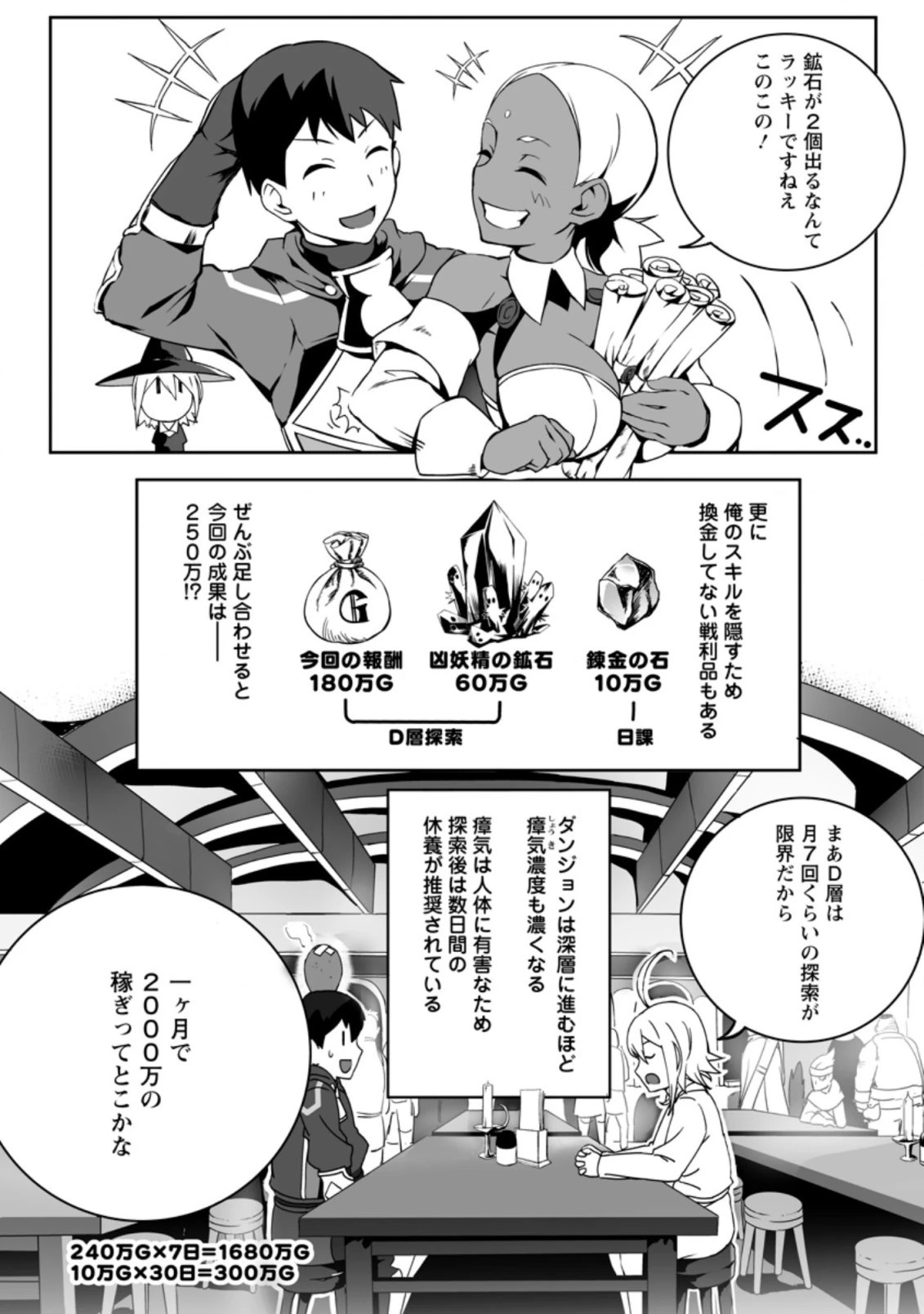 俺だけ選び放題、Ｓ級レアアイテムも壊れスキルも覚醒した【シュレディンガーの猫】で思うがまま！ ～冒険者の俺はレベルも金も稼いで幸せなので、追放してきた連中も自力で頑張ってくれ～ 第6.2話 - 9