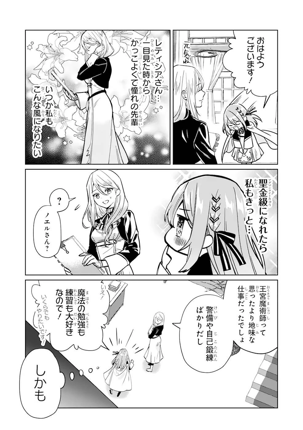 ブラック魔道具師ギルドを追放された私、王宮魔術師として拾われる ～ホワイトな宮廷で、幸せな新生活を始めます!～ 第3話 - 9