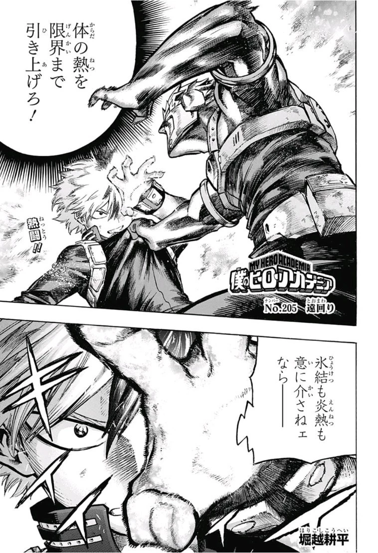 僕のヒーローアカデミア 第205話 - 1