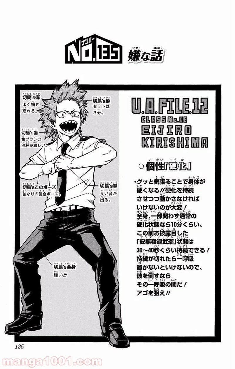 僕のヒーローアカデミア 第135話 - 1
