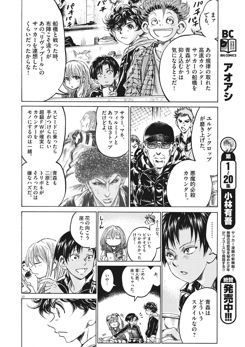 アオアシ 第222話 - 10