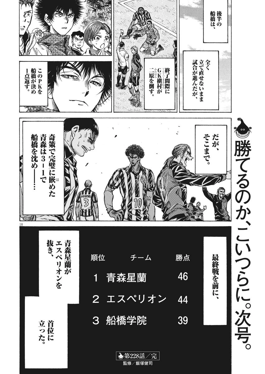 アオアシ 第228話 - 18