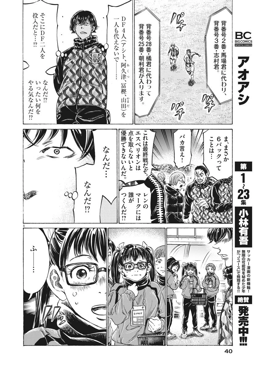 アオアシ 第254話 - 8