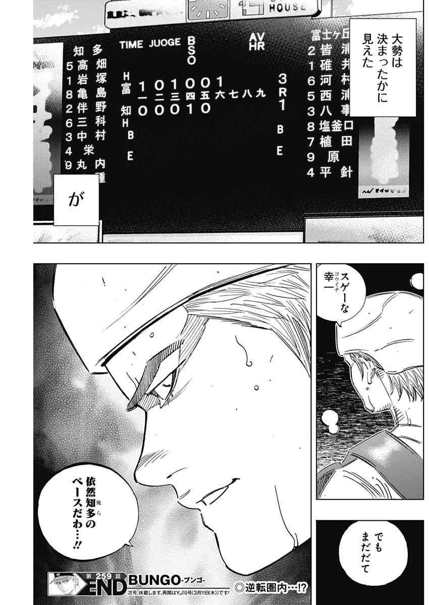 BUNGO-ブンゴ- 第259話 - 19