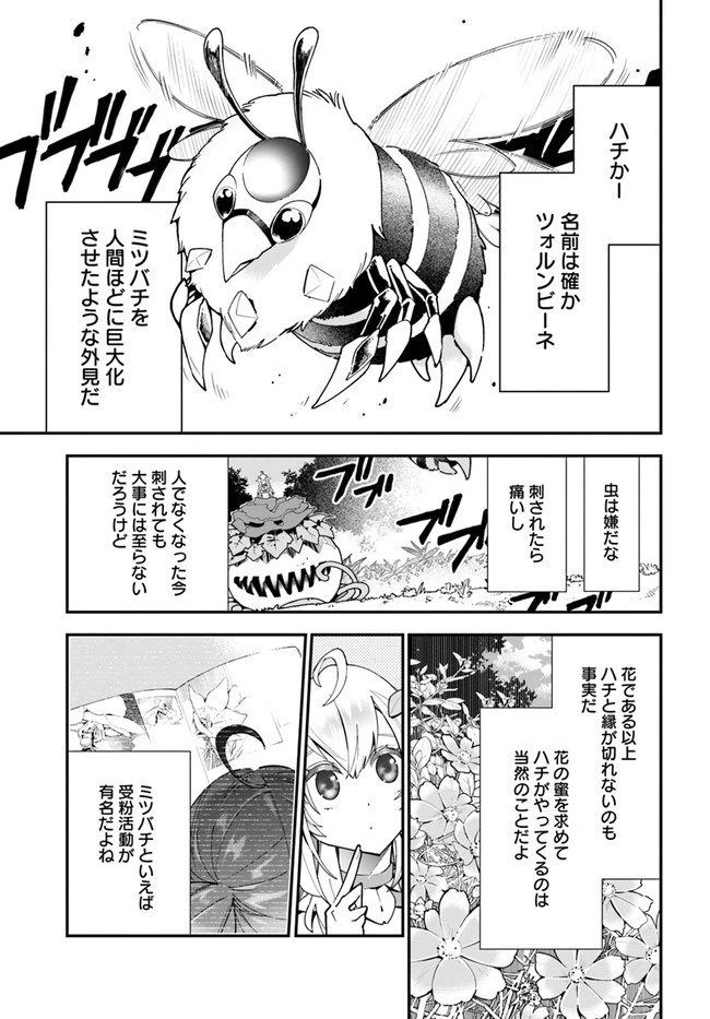 植物モンスター娘日記　～聖女だった私が裏切られた果てにアルラウネに転生してしまったので、これからは光合成をしながら静かに植物ライフを過ごします～ 第2話 - 9