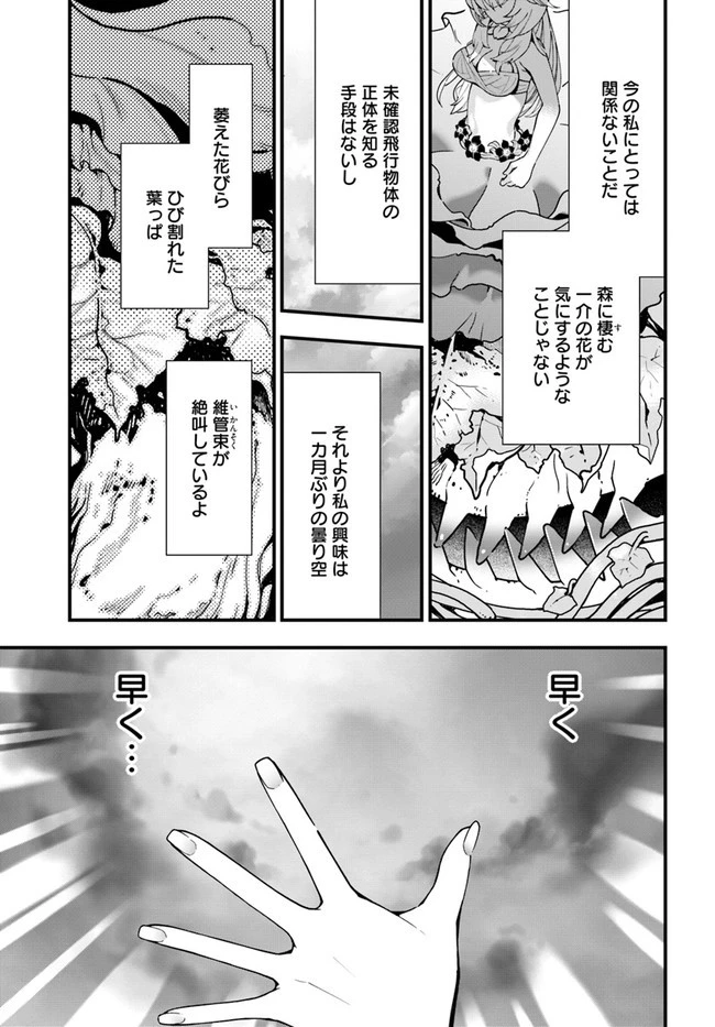 植物モンスター娘日記　～聖女だった私が裏切られた果てにアルラウネに転生してしまったので、これからは光合成をしながら静かに植物ライフを過ごします～ 第3話 - 19