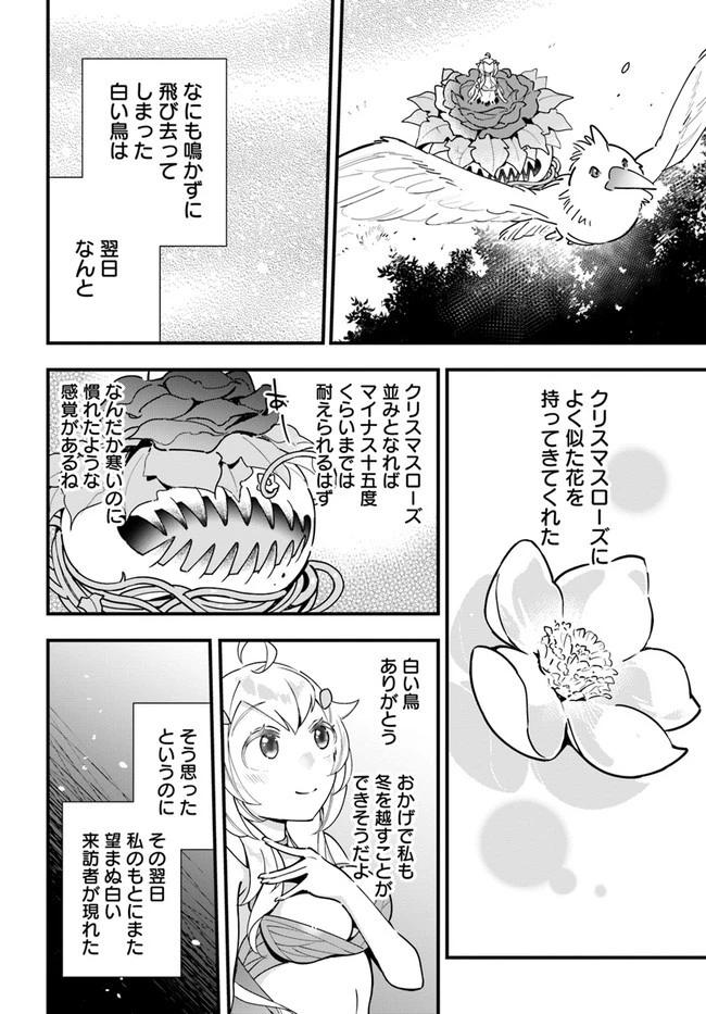 植物モンスター娘日記　～聖女だった私が裏切られた果てにアルラウネに転生してしまったので、これからは光合成をしながら静かに植物ライフを過ごします～ 第9話 - 16