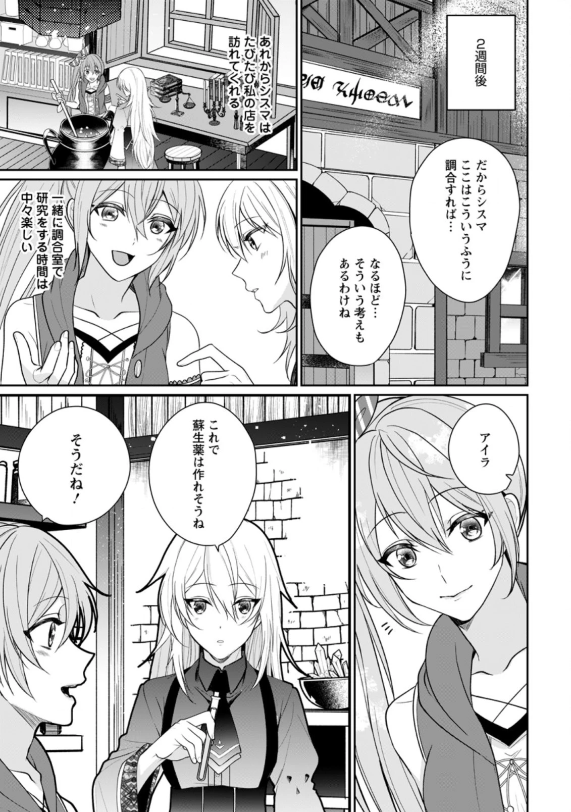 薬屋経営してみたら、利益が恐ろしいことになりました ～平民だからと追放された元宮廷錬金術士の物語～ 第4.1話 - 5