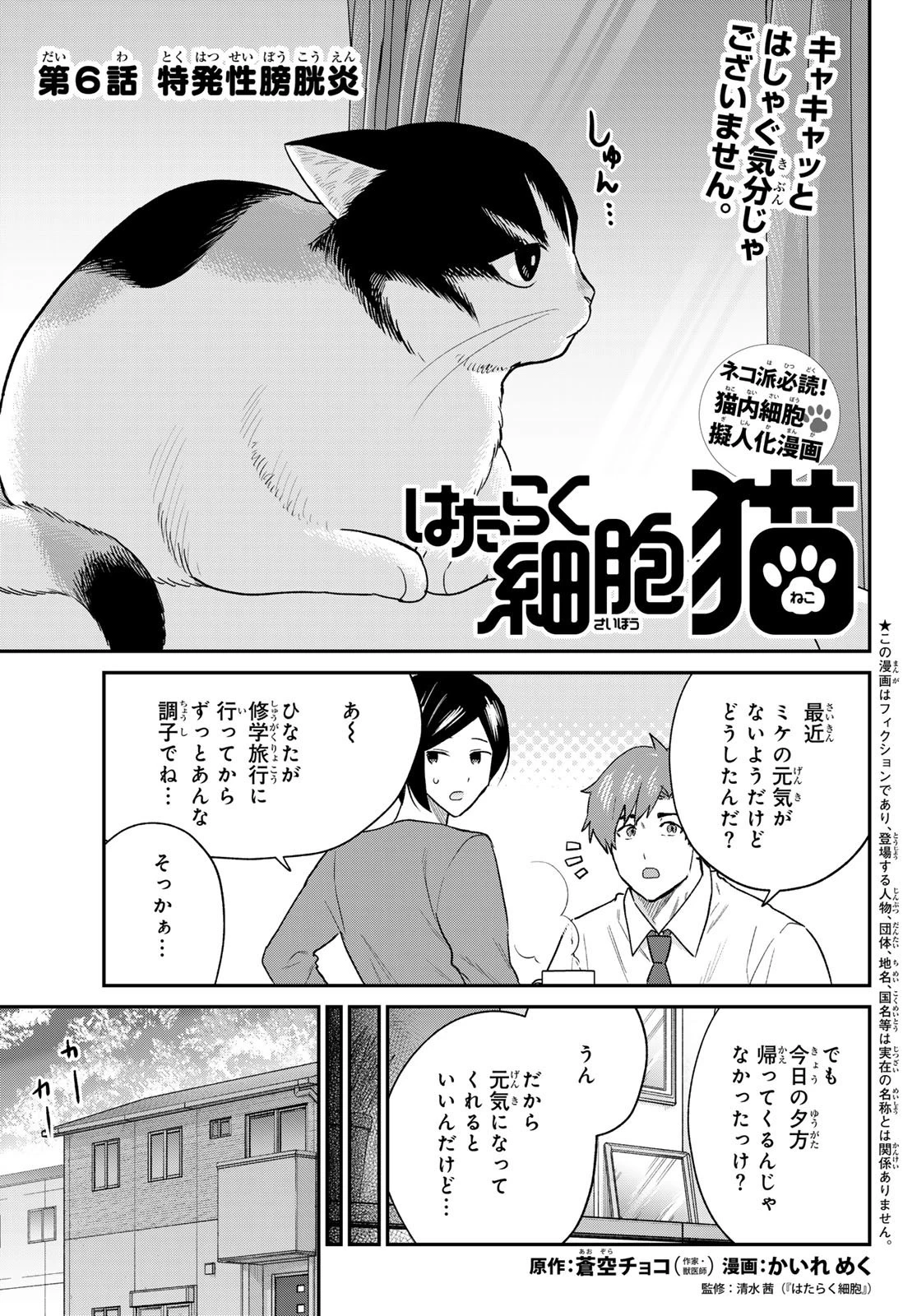 はたらく細胞猫 第6話 - 1