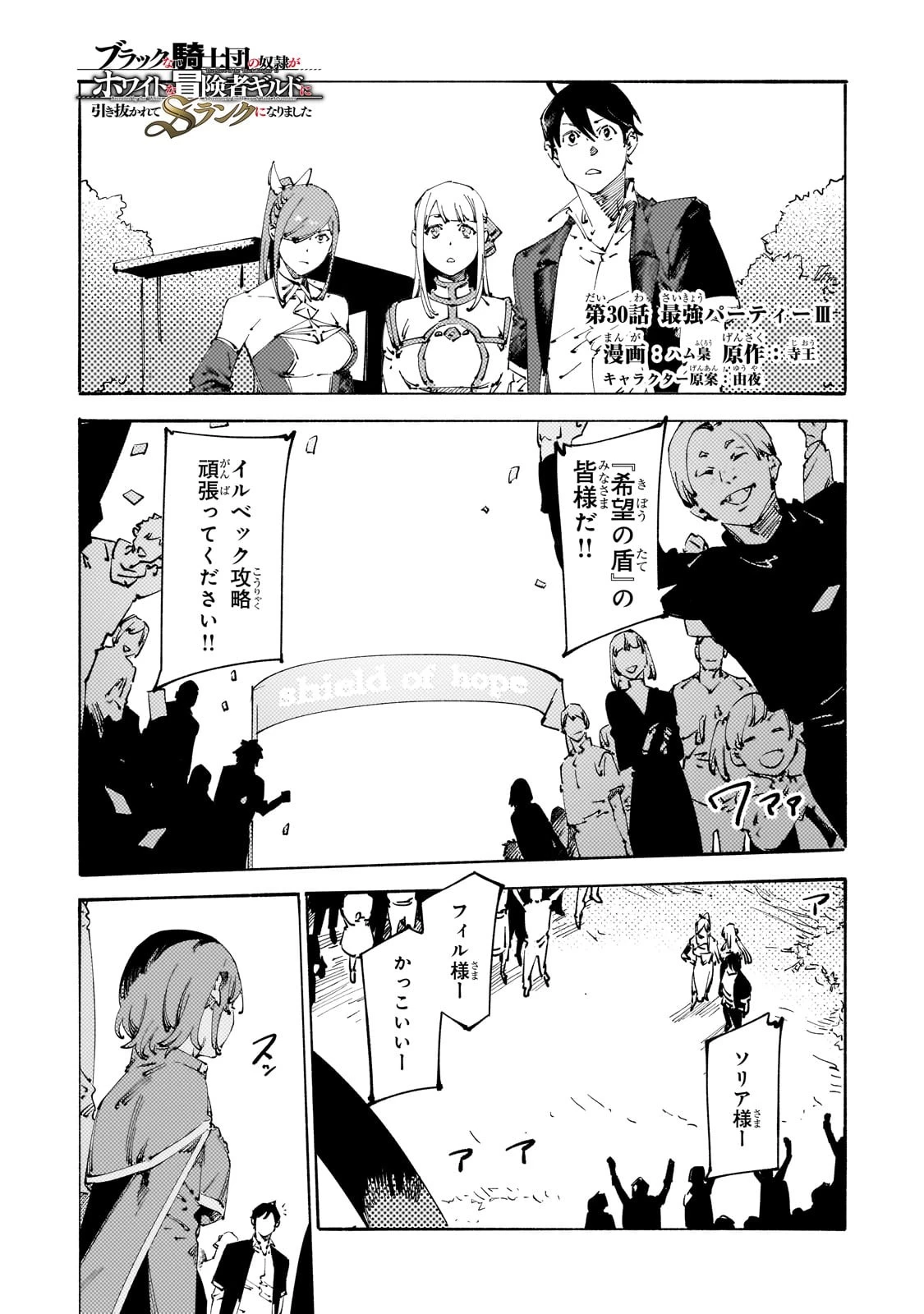 ブラックな騎士団の奴隷がホワイトな冒険者ギルドに引き抜かれてSランクになりました 第30話 - 1