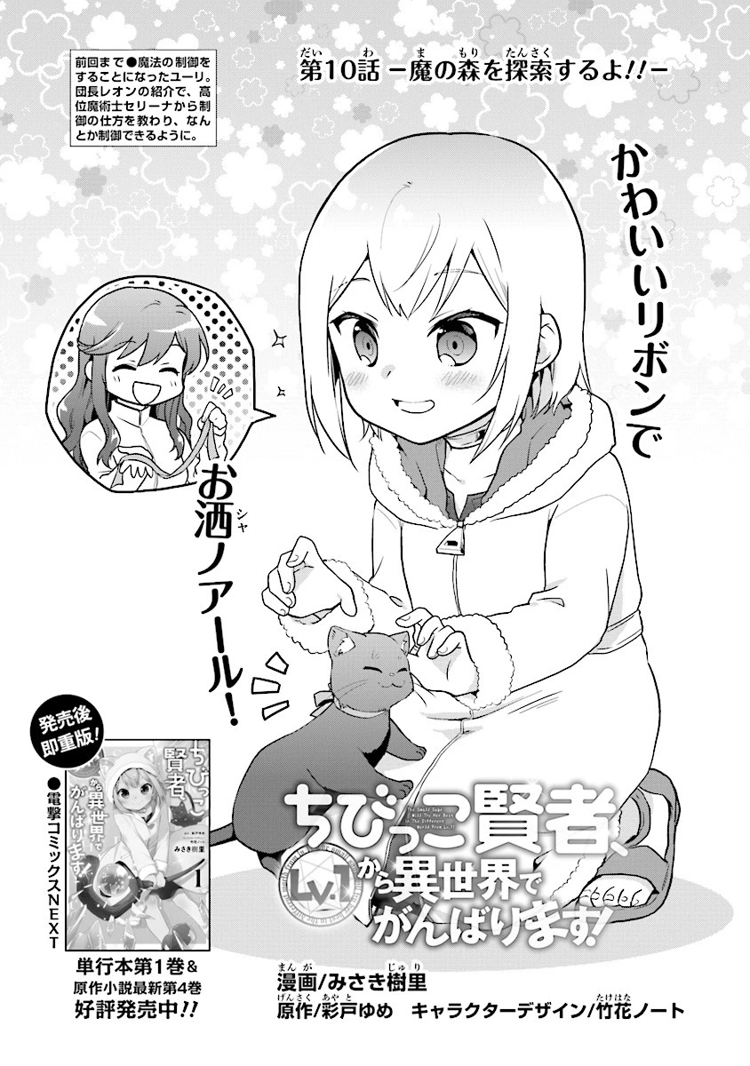 ちびっこ賢者、LV.1から異世界でがんばります！ 第10話 - 1