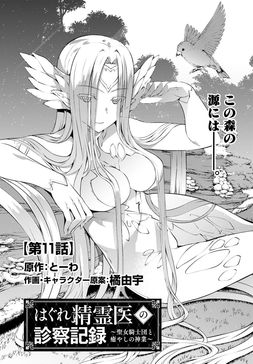 はぐれ精霊医の診察記録 ～聖女騎士団と癒やしの神業～ 第11話 - 1