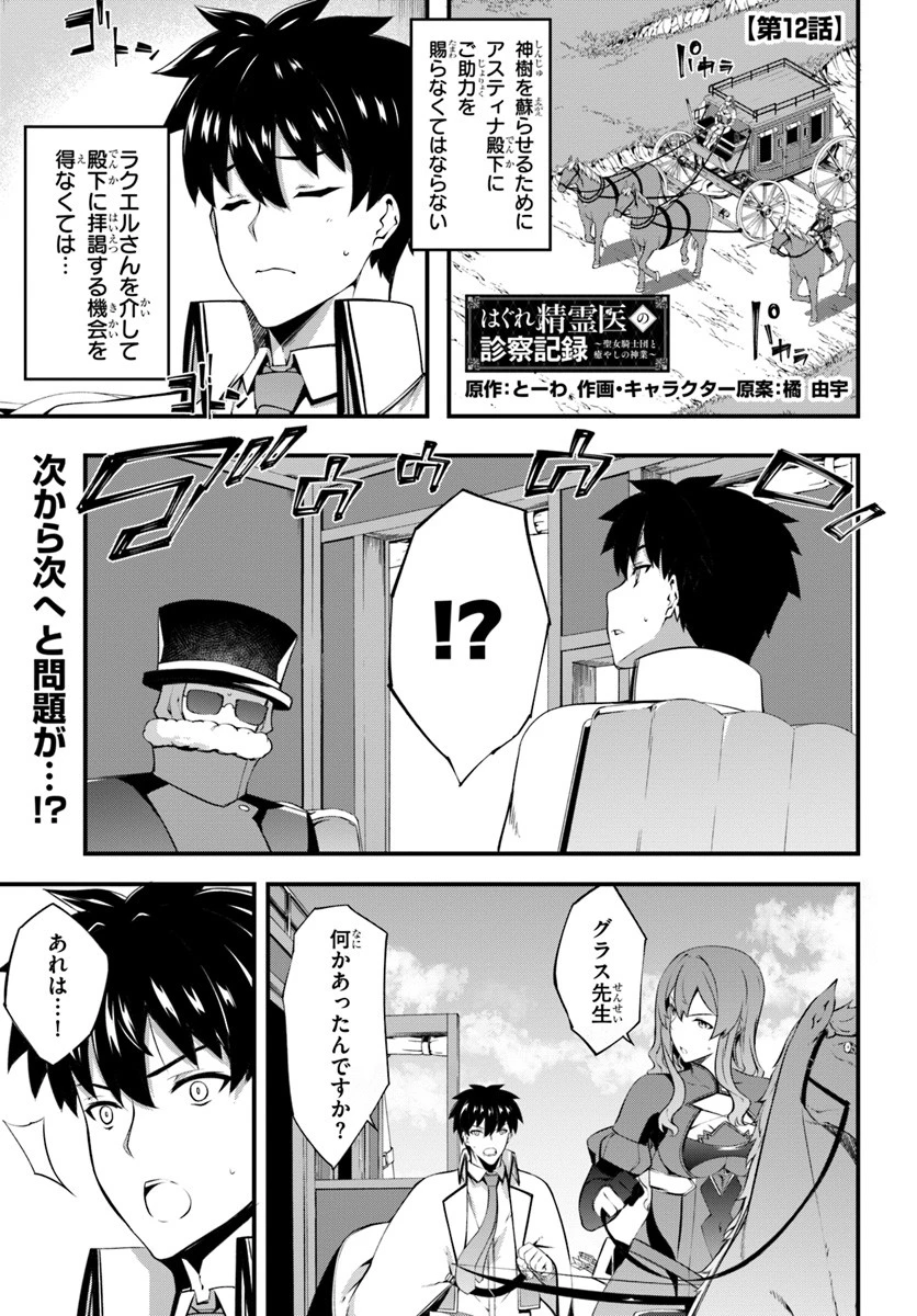 はぐれ精霊医の診察記録 ～聖女騎士団と癒やしの神業～ 第12話 - 1