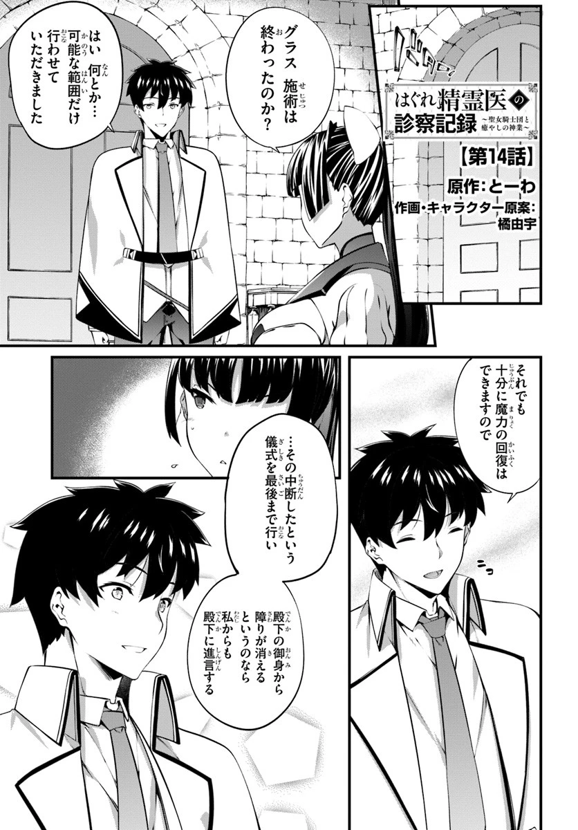 はぐれ精霊医の診察記録 ～聖女騎士団と癒やしの神業～ 第14話 - 1