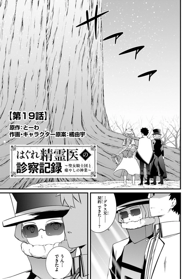 はぐれ精霊医の診察記録 ～聖女騎士団と癒やしの神業～ 第19話 - 1
