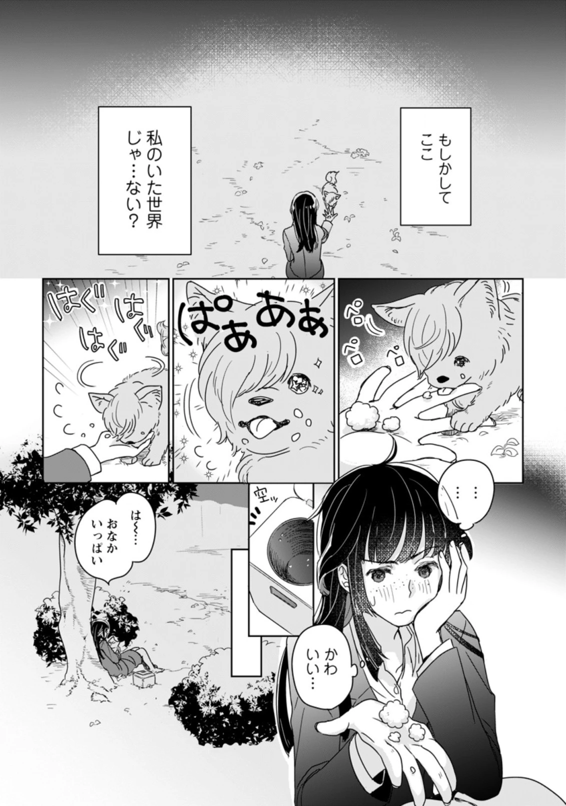 聖女じゃないと追放されたので、もふもふ従者 第1.2話 - 3