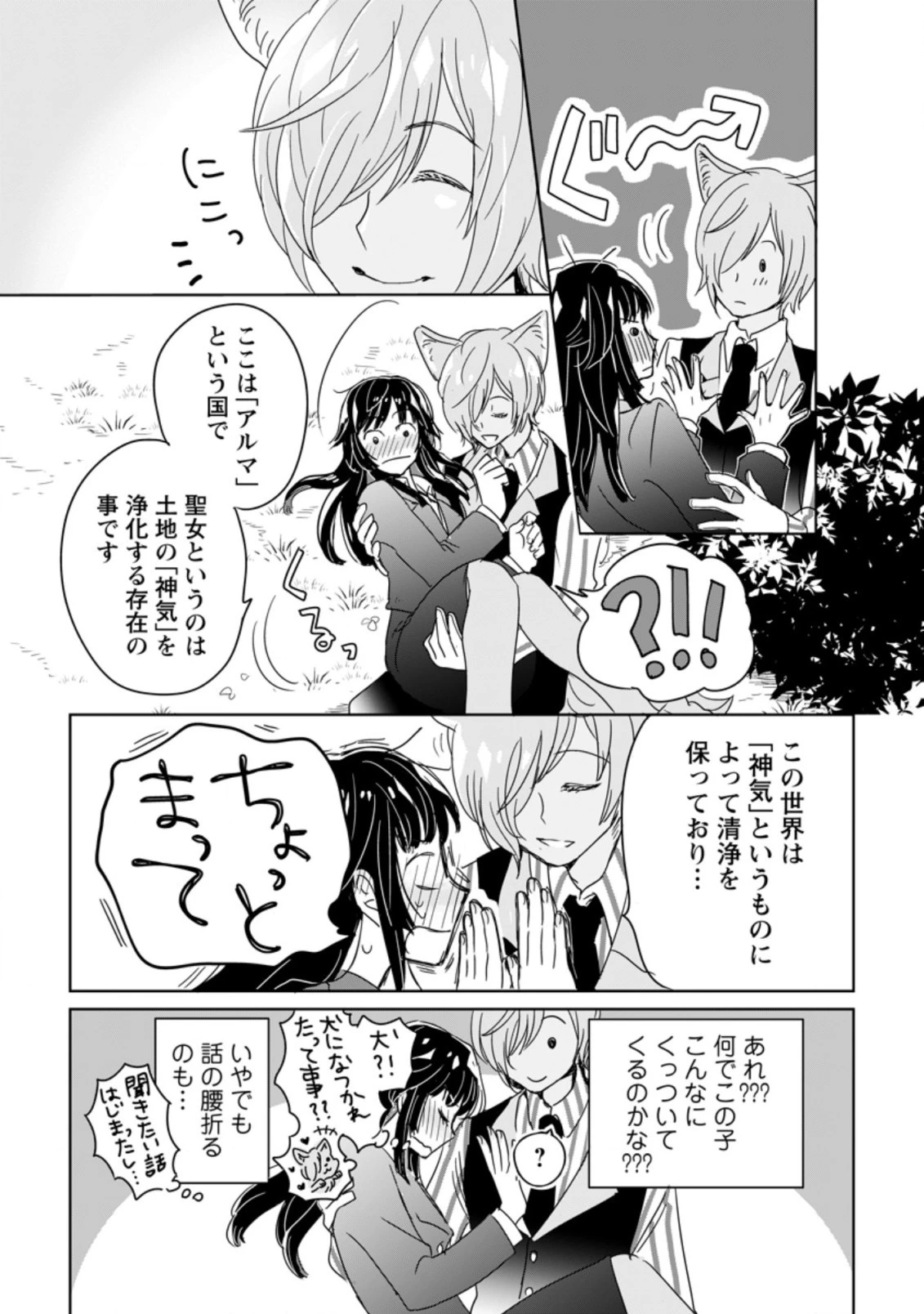聖女じゃないと追放されたので、もふもふ従者 第1.2話 - 11