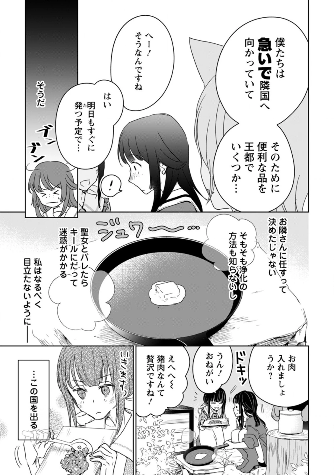 聖女じゃないと追放されたので、もふもふ従者 第3.3話 - 5