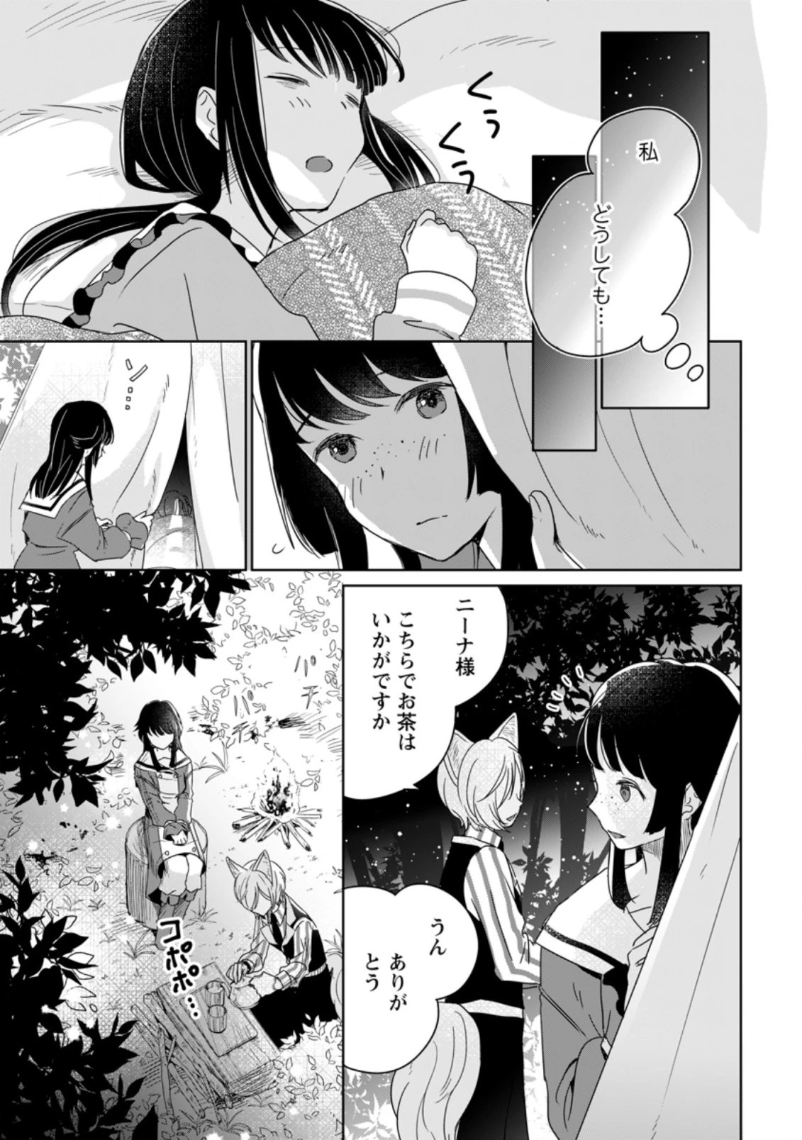 聖女じゃないと追放されたので、もふもふ従者 第4.2話 - 3