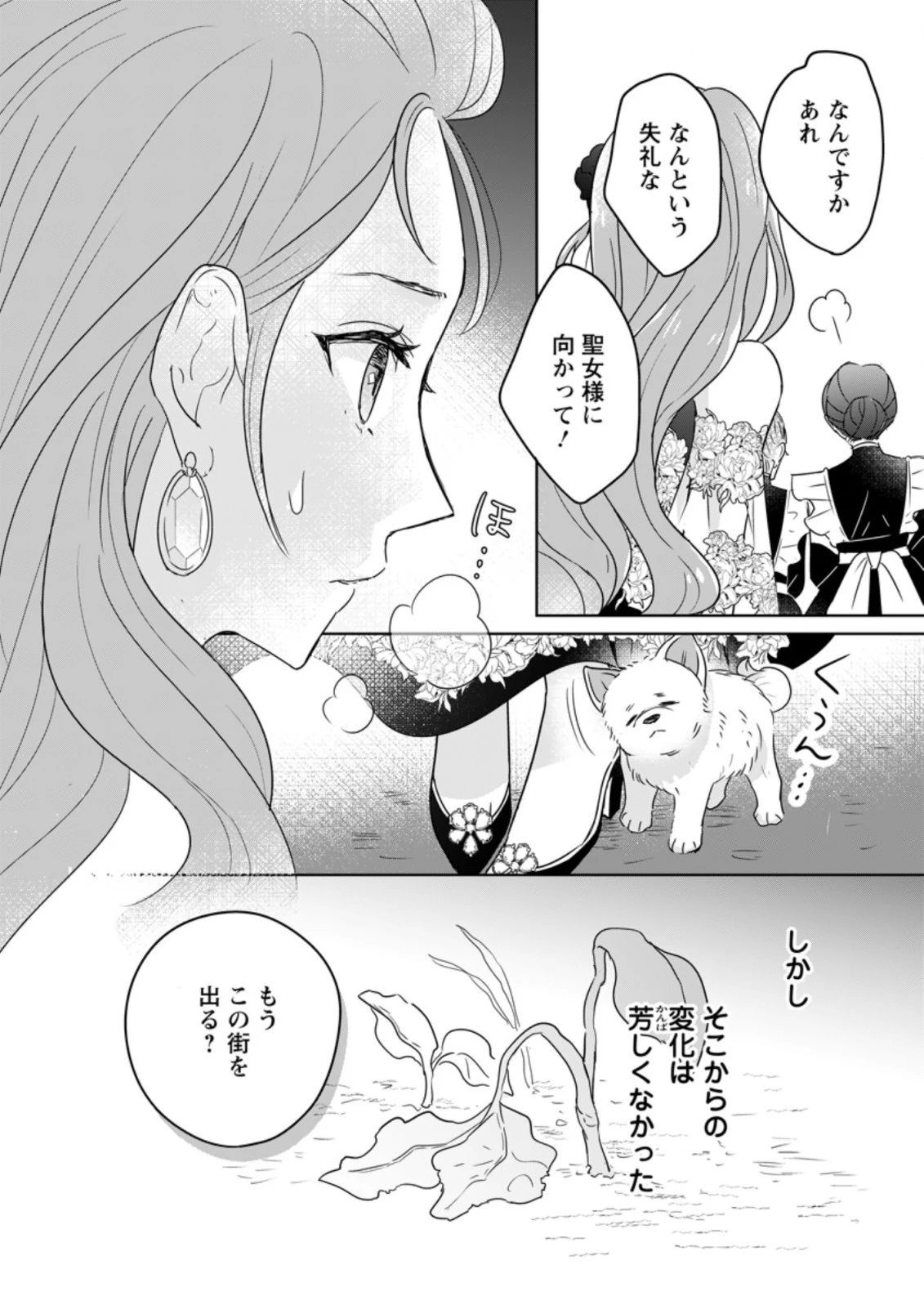 聖女じゃないと追放されたので、もふもふ従者 第9.3話 - 8