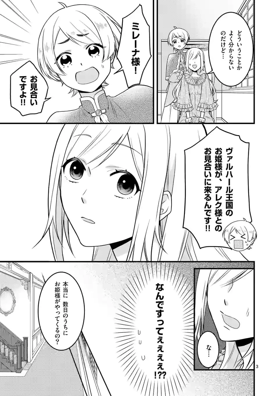 異世界で聖騎士の箱推ししてたら尊みが過ぎて聖女になってた 第11.1話 - 3