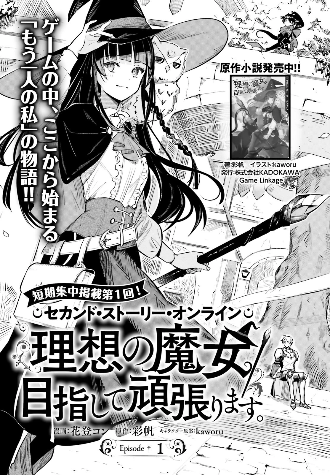 セカンド・ストーリー・オンライン 理想の魔女目指して頑張ります。 第1話 - 1
