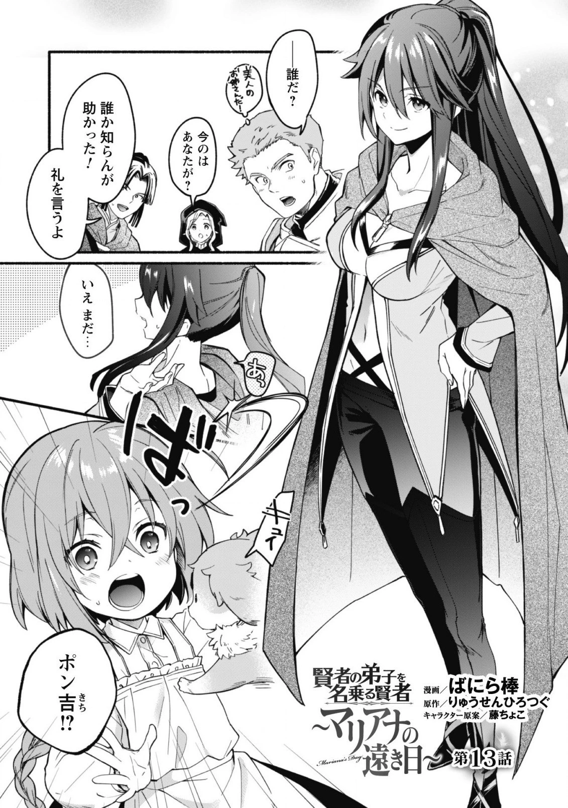 賢者の弟子を名乗る賢者～マリアナの遠き日～ 第13話 - 2