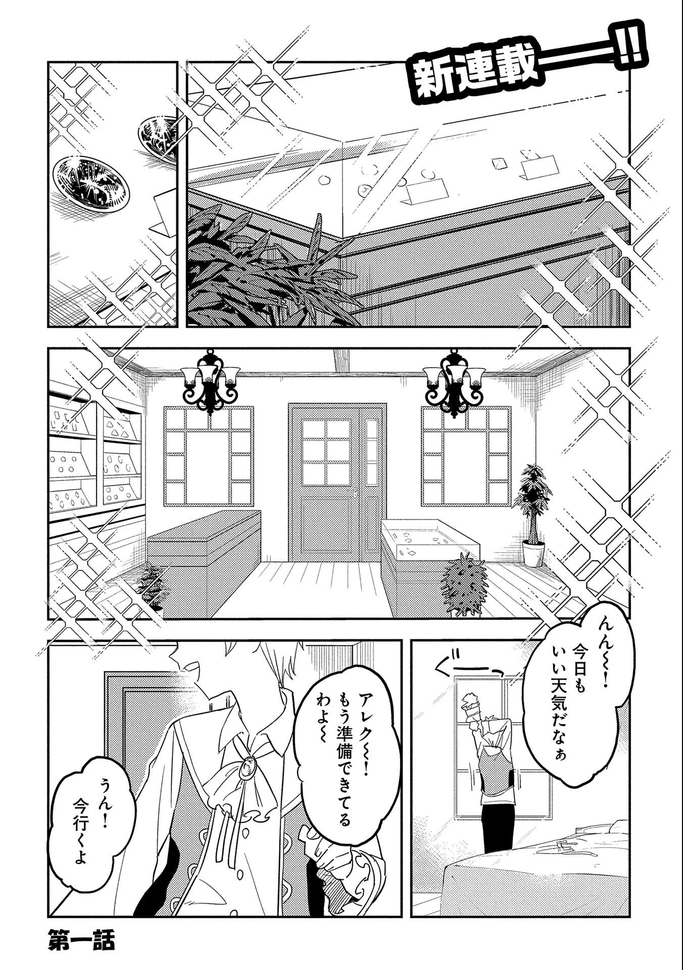 魔石屋アレキサンドライトへようこそ ～規格外魔石で商売繁盛～ 第1話 - 1