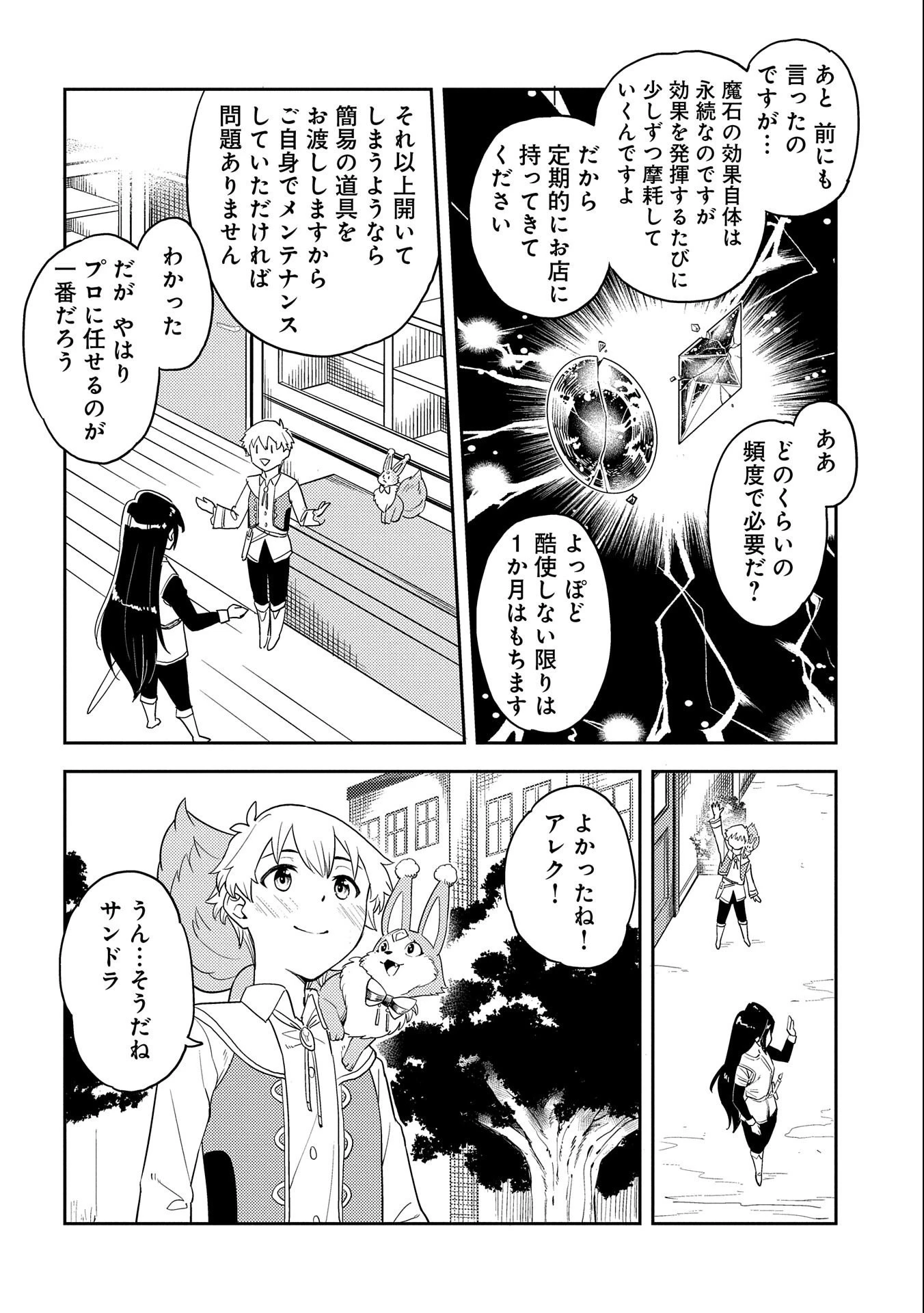魔石屋アレキサンドライトへようこそ ～規格外魔石で商売繁盛～ 第2話 - 8