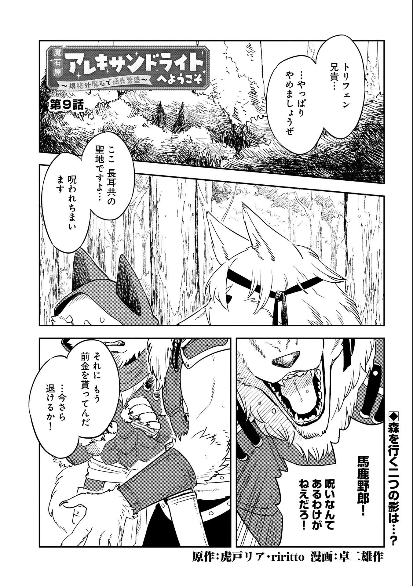 魔石屋アレキサンドライトへようこそ ～規格外魔石で商売繁盛～ 第9話 - 1