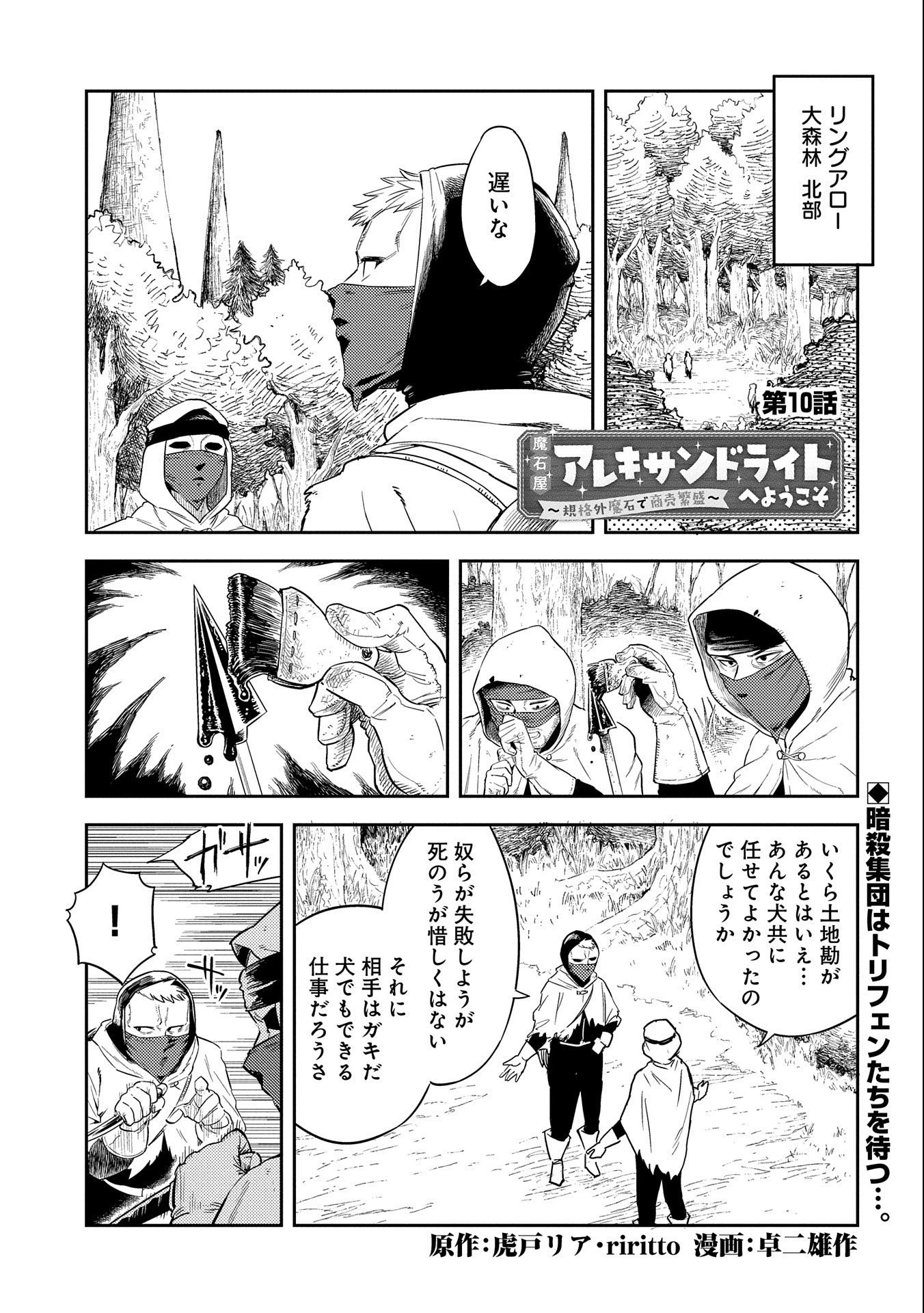 魔石屋アレキサンドライトへようこそ ～規格外魔石で商売繁盛～ 第10話 - 1