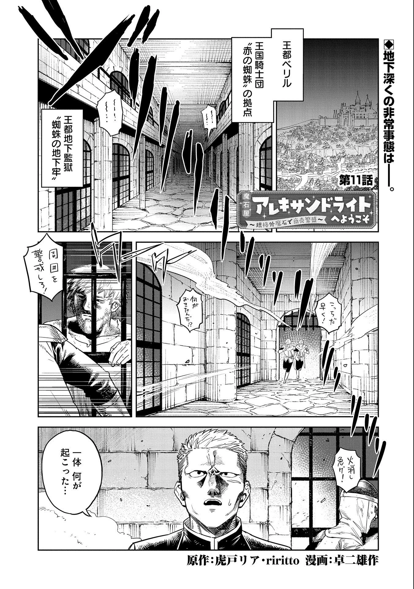 魔石屋アレキサンドライトへようこそ ～規格外魔石で商売繁盛～ 第11話 - 1