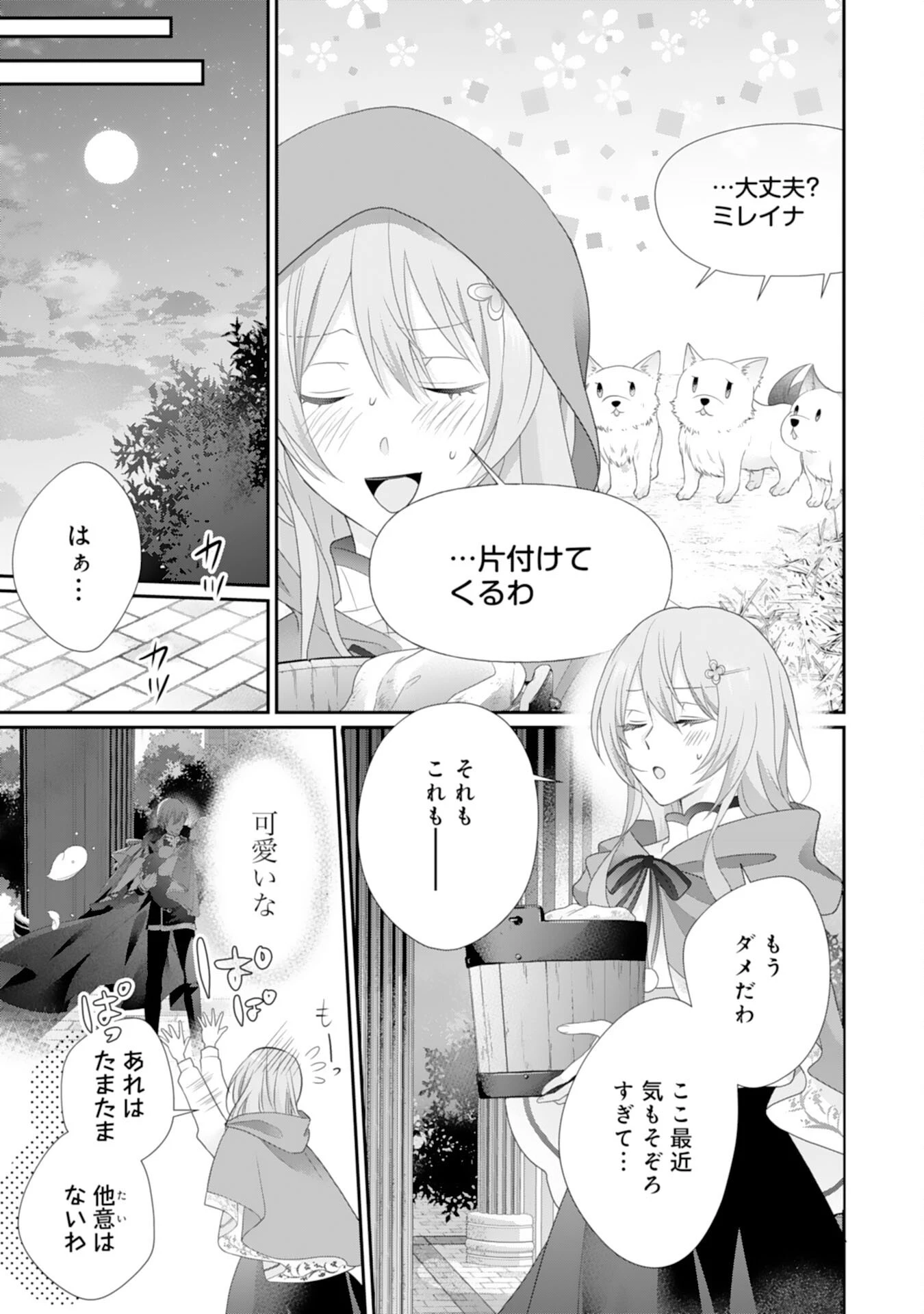 竜王陛下のもふもふお世話係～転生した平凡女子に溺愛フラグが立ちました～ 第10話 - 19
