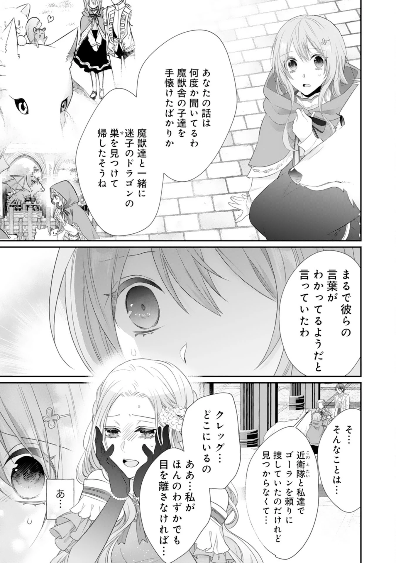 竜王陛下のもふもふお世話係～転生した平凡女子に溺愛フラグが立ちました～ 第10話 - 25