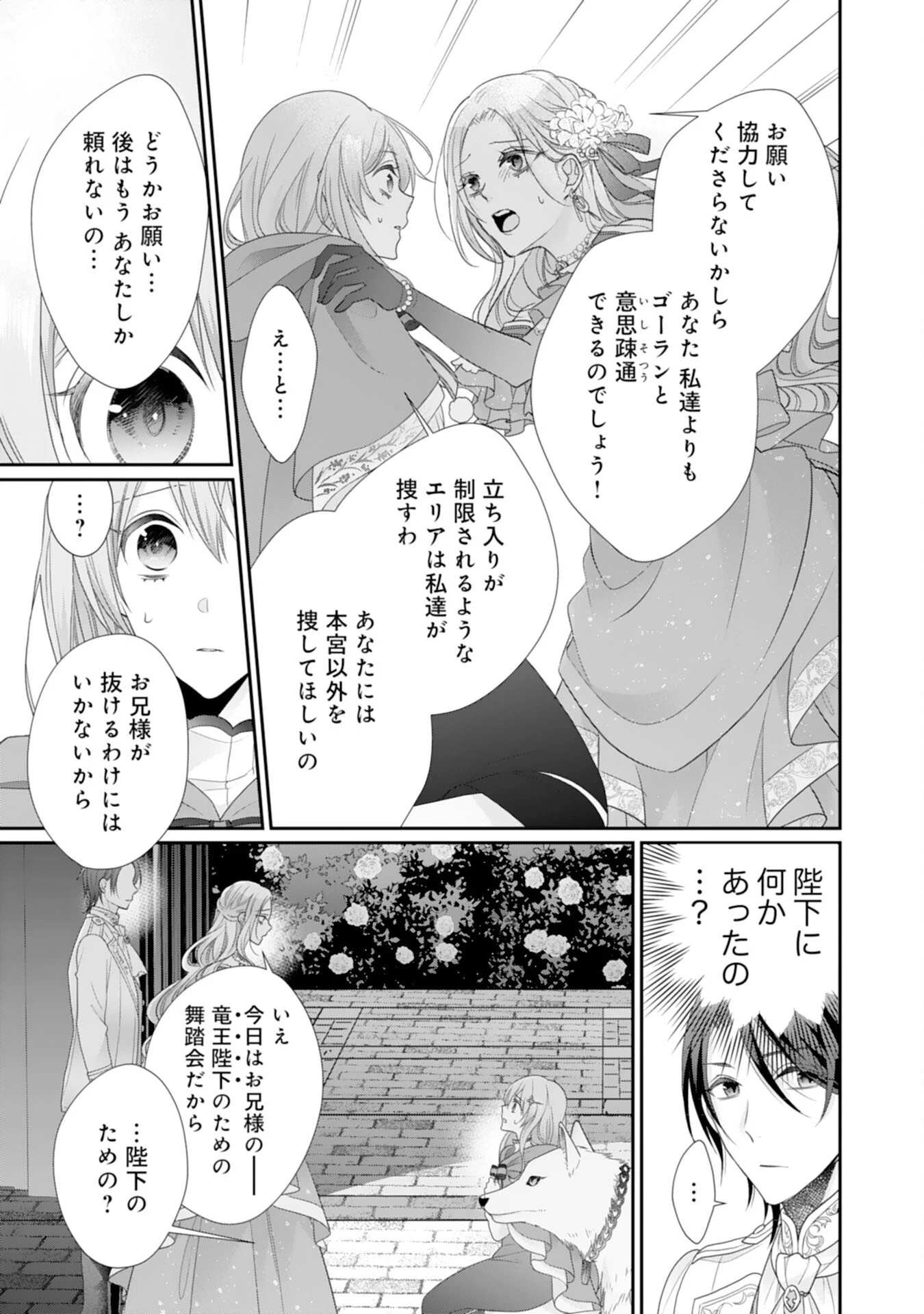 竜王陛下のもふもふお世話係～転生した平凡女子に溺愛フラグが立ちました～ 第10話 - 27